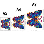 Blue Butterfly | Wooden Puzzle