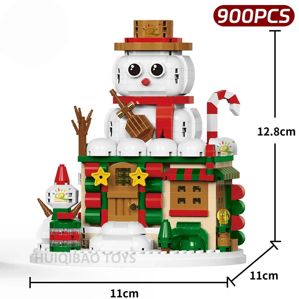 Beautiful Christmas Houses | Building Blocks