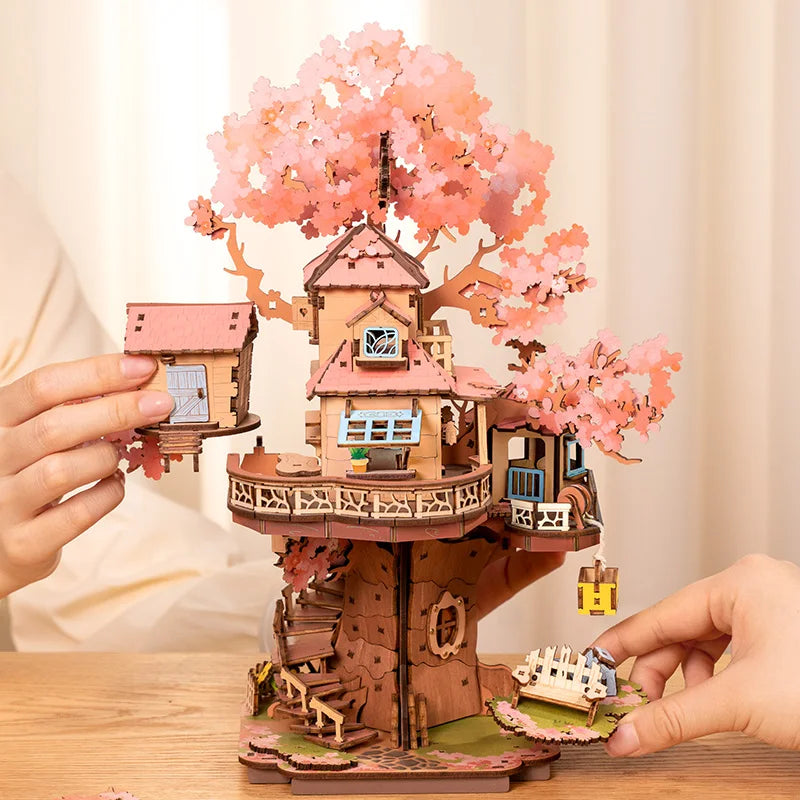 Sakura Treehouse | Wooden Building Kits