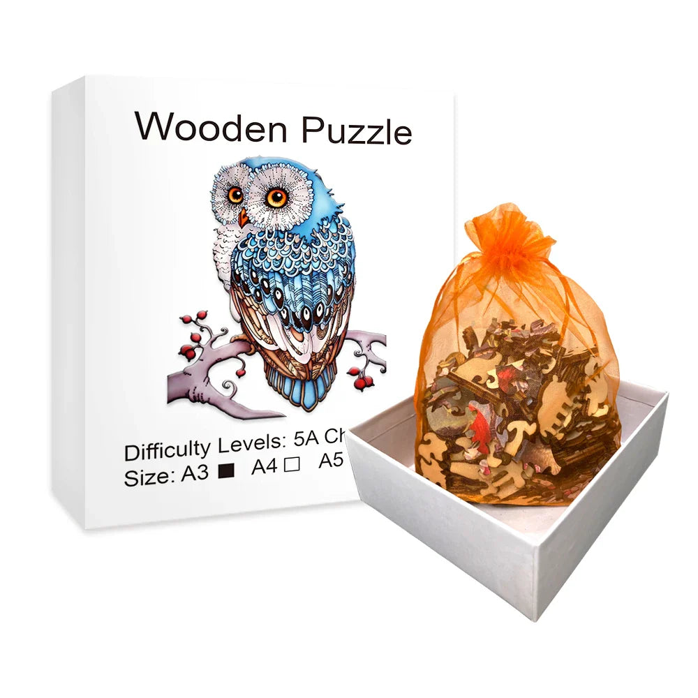 Uil | Wooden Puzzle