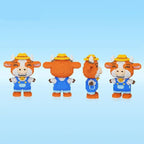 Koe with Garden Pants | Building Blocks