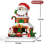 Beautiful Christmas Houses | Building Blocks