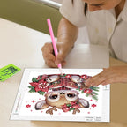 Cute reindeer | Diamond painting