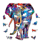 Beautiful Elephant | Wooden Puzzle
