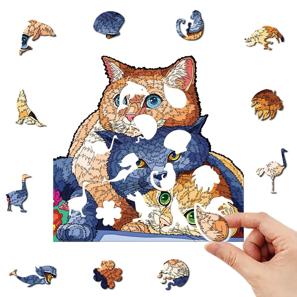 Cute cats | Wooden Puzzle