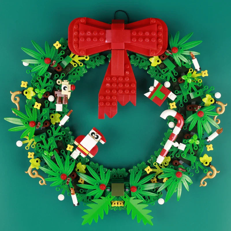 Christmas Wreath | Building Bricks