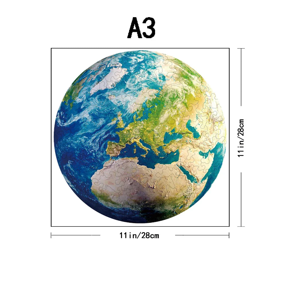 Earth | Wooden Puzzle