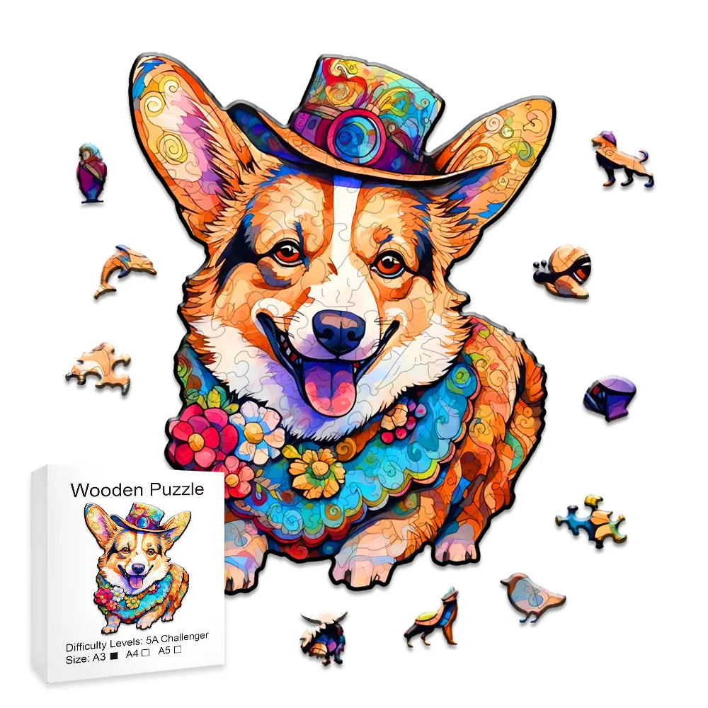 Welsh Corgi | Wooden Puzzle
