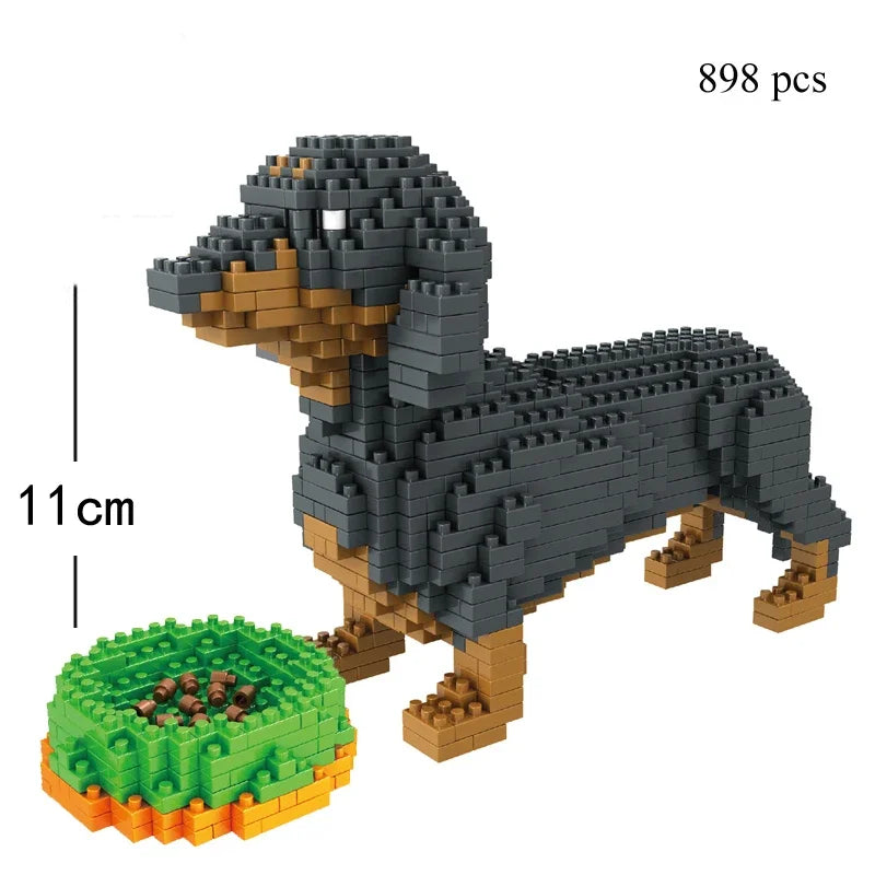 Miniature Dachshund | Building Blocks