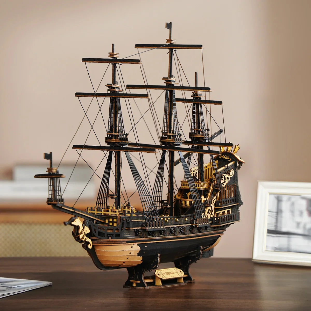 Pirate Ship | Wooden Building Kit