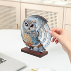 Gray Owl | Calendar | Diamond Painting