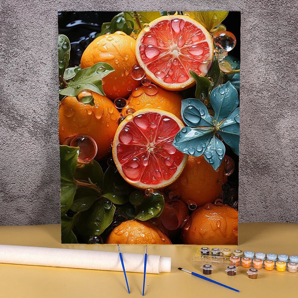 Blood Orange | Paint by Numbers