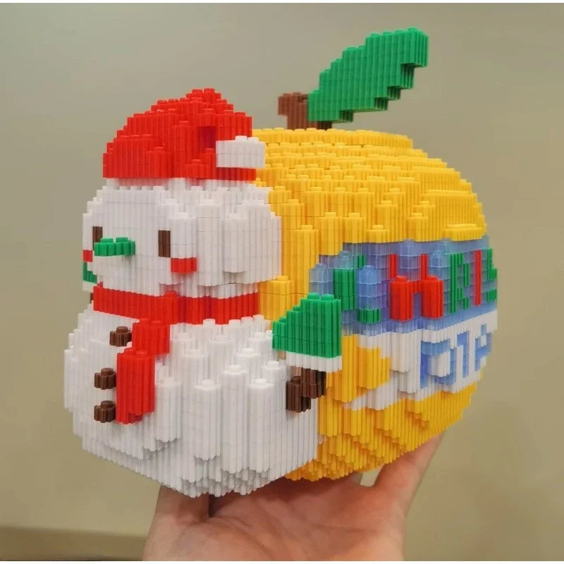 3D Gel Christmas Apple | Building Blocks