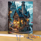 Spooky House | Painting by Numbers