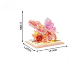 Pink Butterfly on Book | Building Blocks