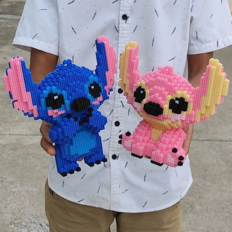 Blue creature lego set