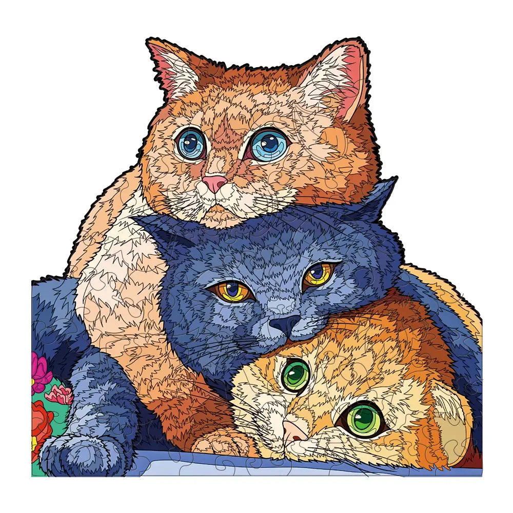 Cute cats | Wooden Puzzle
