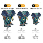 Blue Elephant | Wooden Puzzle