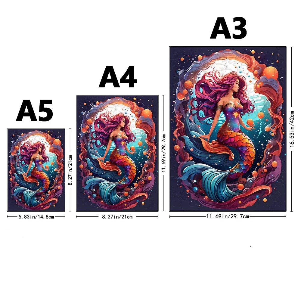Mermaid | Wooden Puzzle