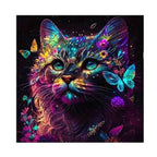 Cat with Butterflies | Wooden Puzzle