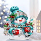 5D Snowman Diamond Painting