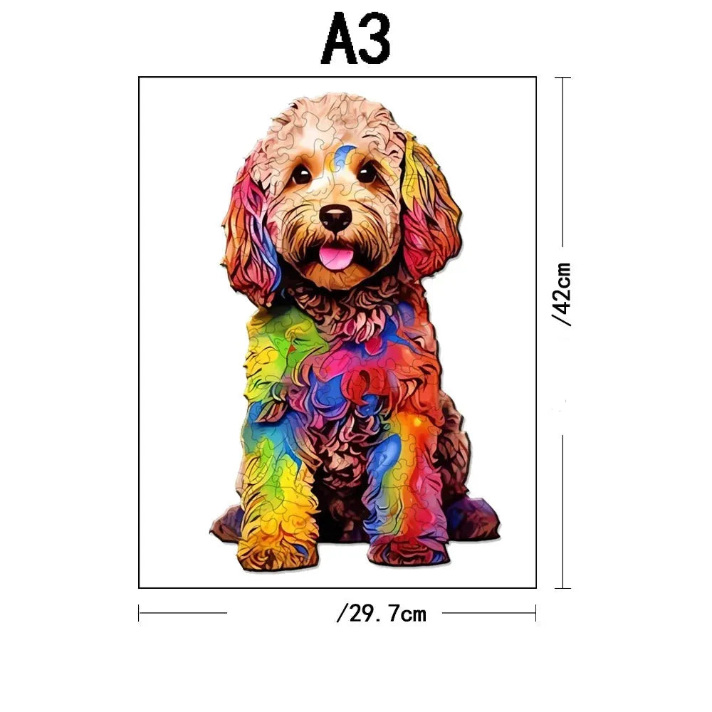 Cute Dog | Wooden Puzzle
