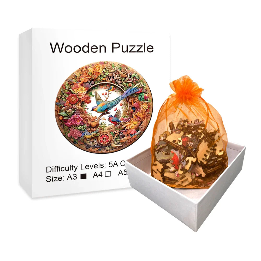 Beautiful Bird | Wooden Puzzle