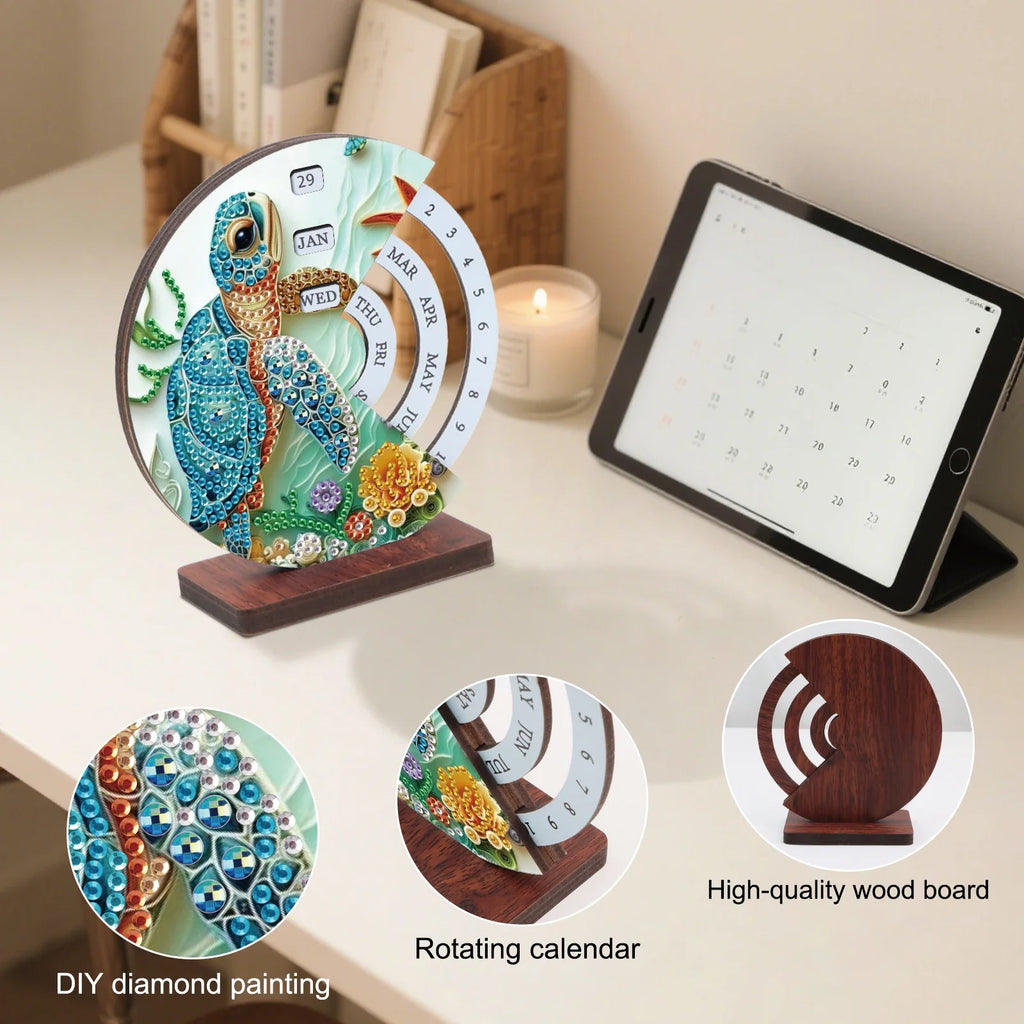 Turtle | Calendar | Diamond Painting