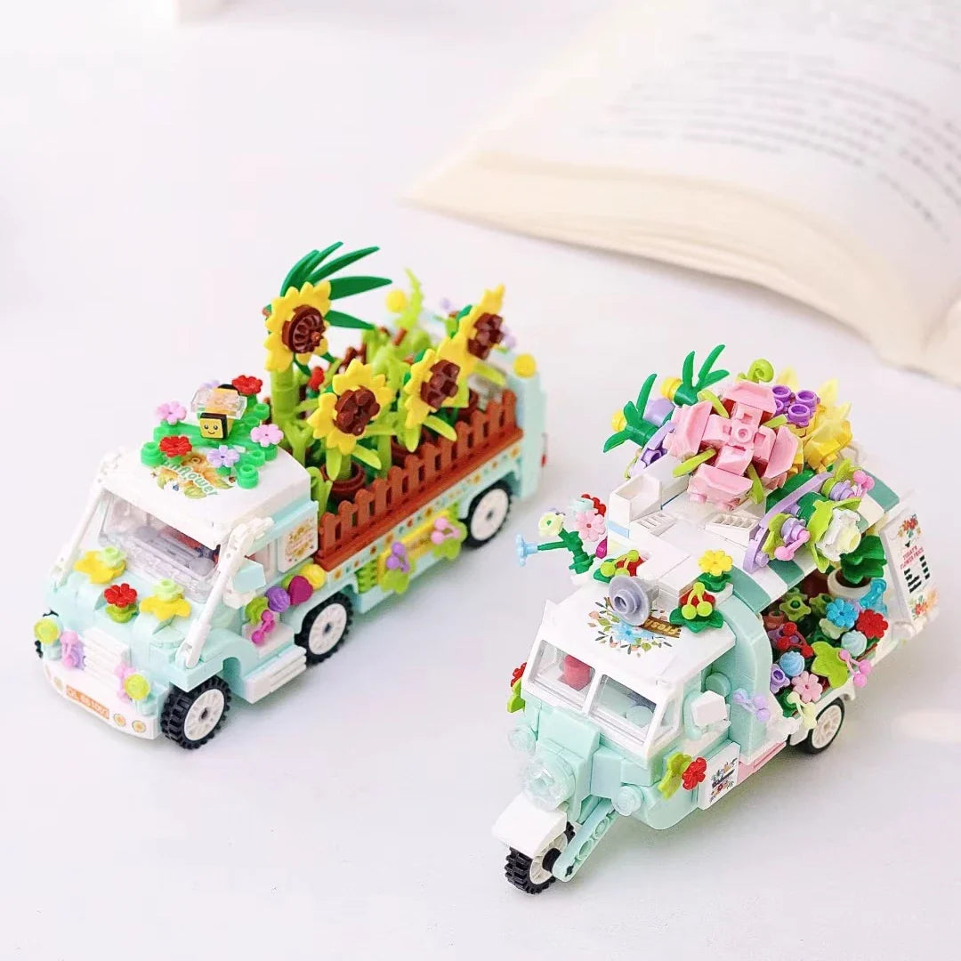 Sunflower Truck | Building Blocks
