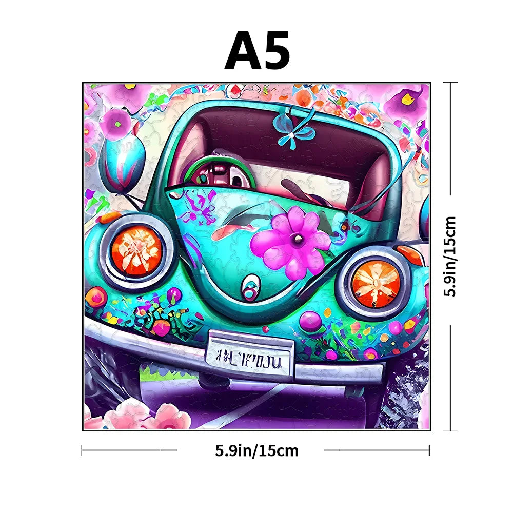 Cute Car | Wooden Puzzle