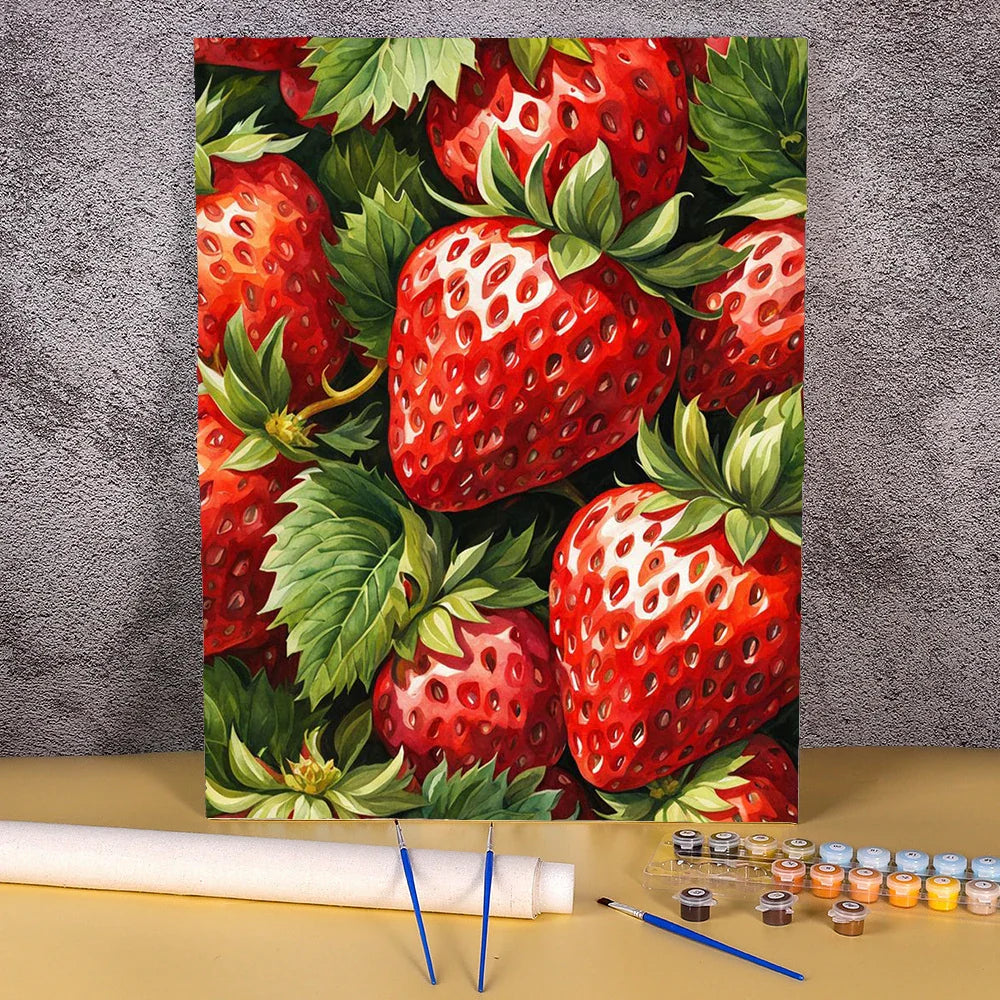 Strawberry | Paint by Numbers