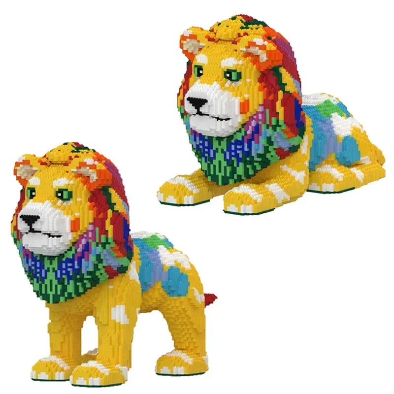 Stylish Lion | Building Blocks