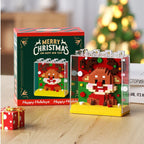 Christmas figures in blocks | Building bricks