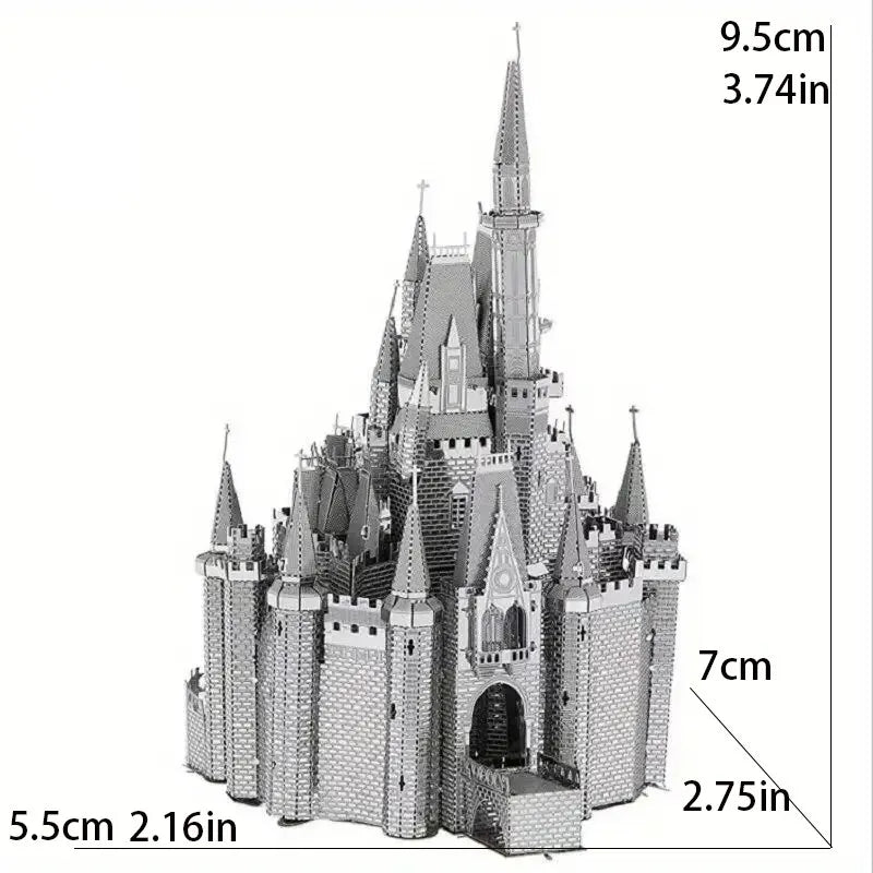 Cinderella Castle | Metal Puzzle
