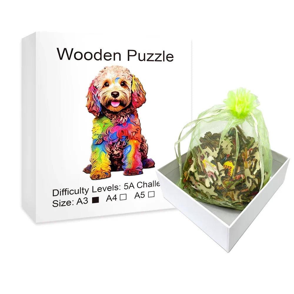 Cute Dog | Wooden Puzzle