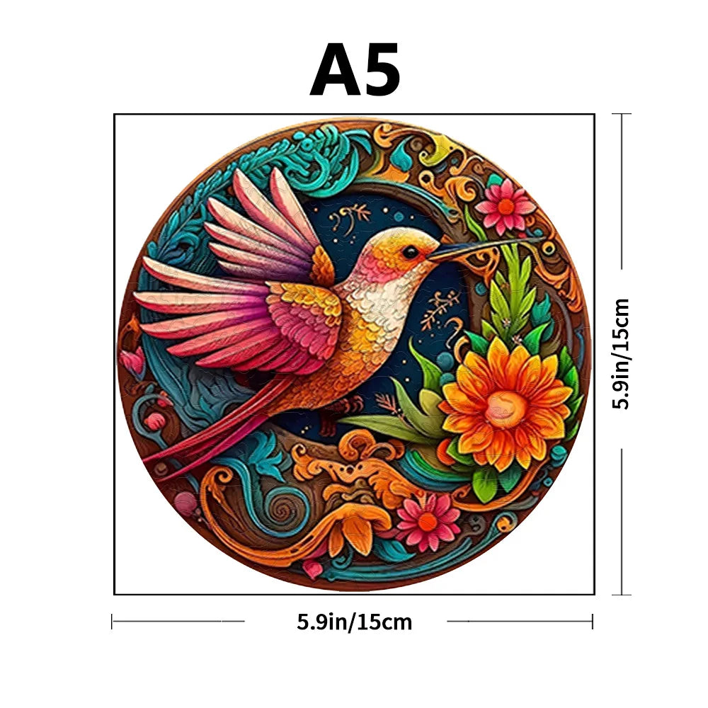 Hummingbird | Wooden Puzzle