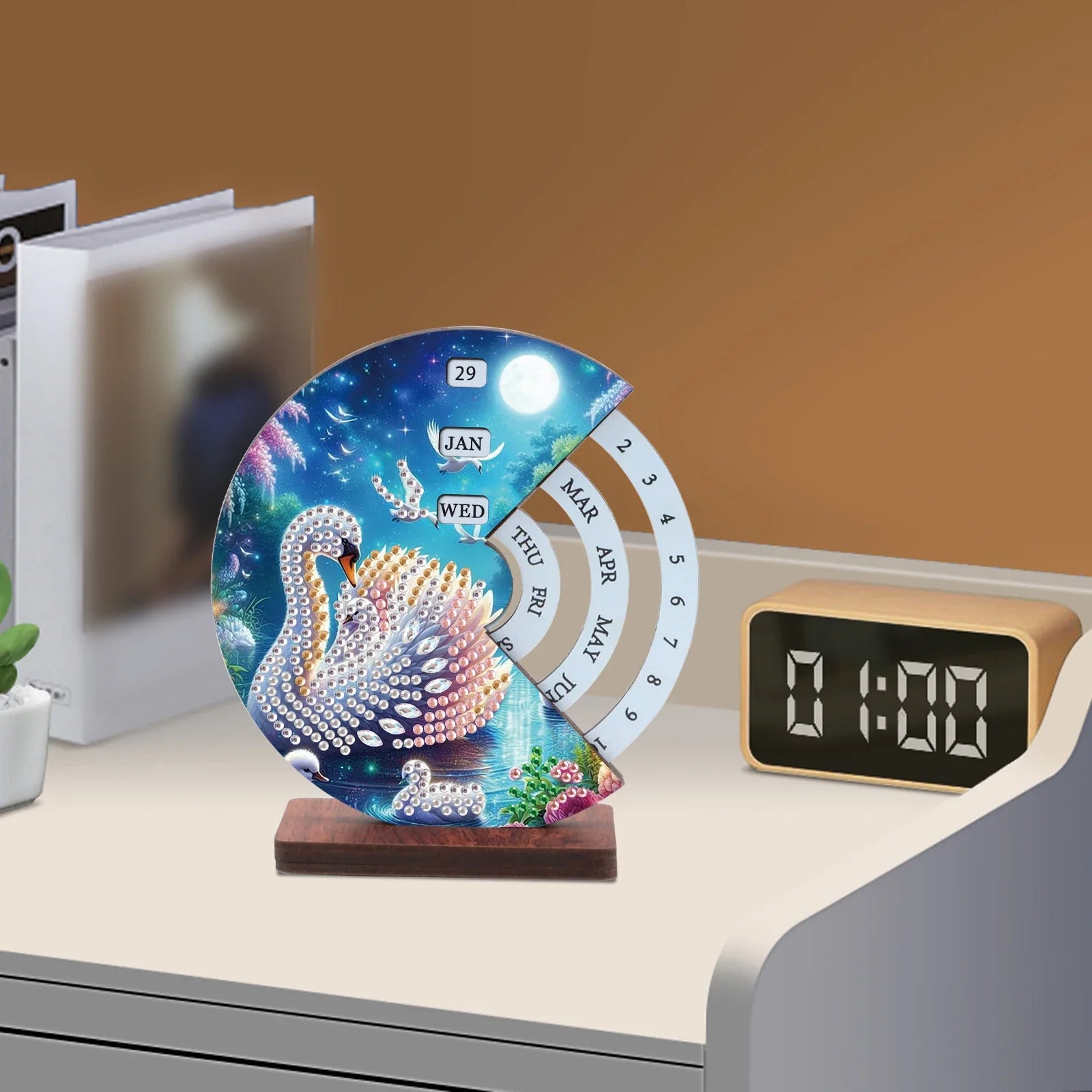 Swan | Calendar | Diamond Painting