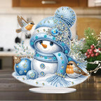 5D Snowman Diamond Painting