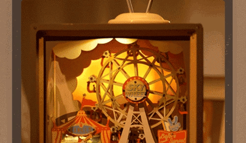Carnival Music Box | Wooden Building Kits