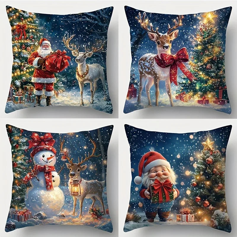 Alirene - Christmas Decorative Pillow Cover