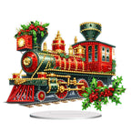 5D Christmas Train | Diamond Painting