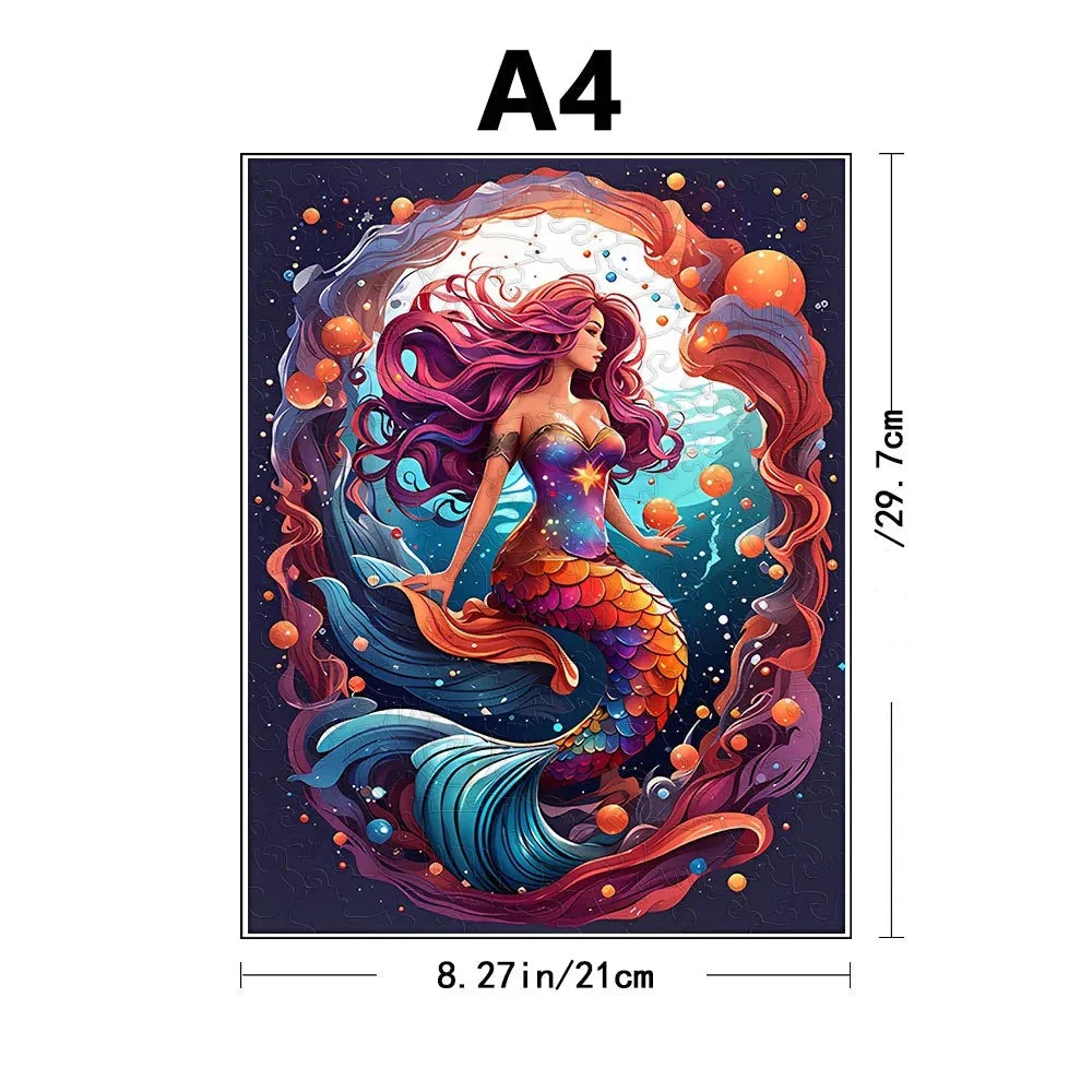 Mermaid | Wooden Puzzle