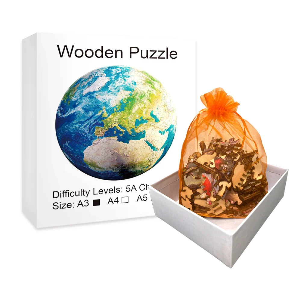 Earth | Wooden Puzzle