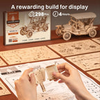 Vintage Auto | Wooden Construction Kits