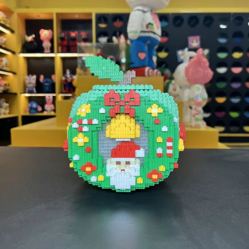 3D Christmas Apple | Building Blocks