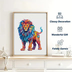 Cool Lion | Wooden Puzzle