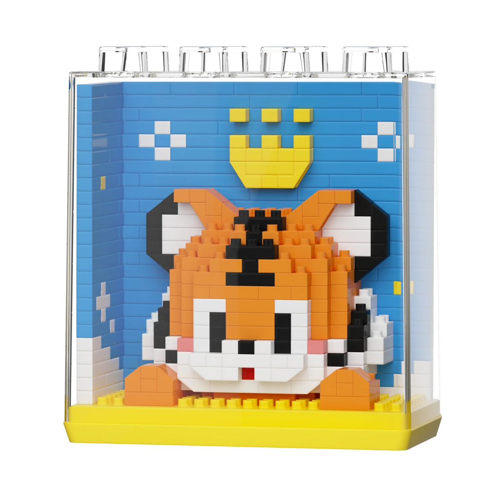 Animals in building block | construction bricks