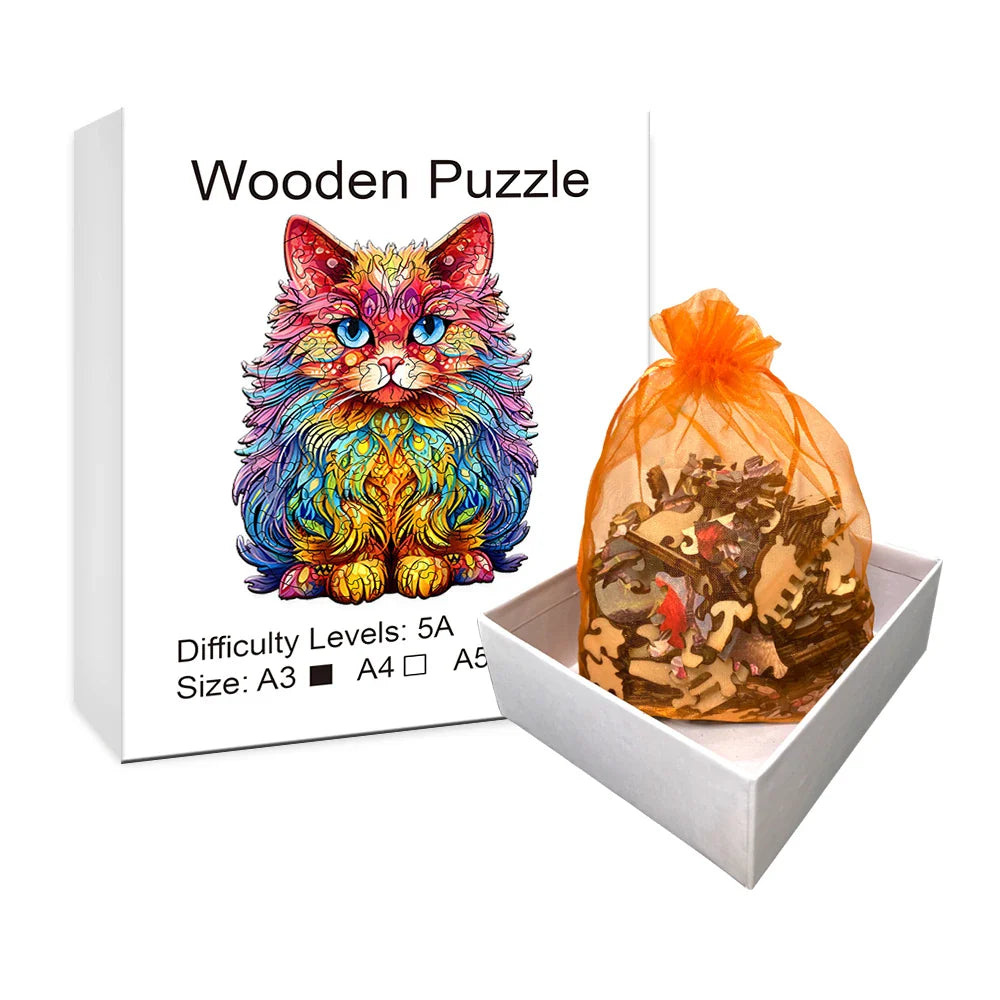 Persian Cat | Wooden Puzzle