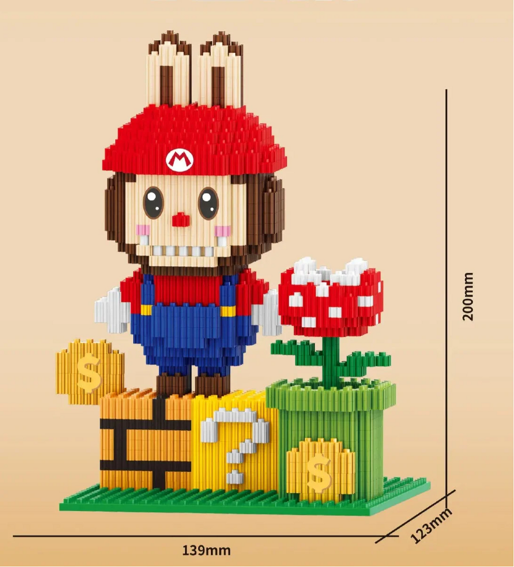 Labubu as plumber | Building blocks