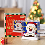 Christmas figures in blocks | Building bricks
